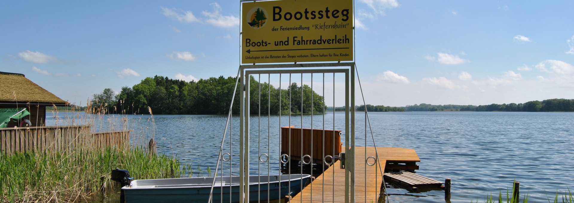 Bootsausleihe, © Feriensiedlung Kiefernhain