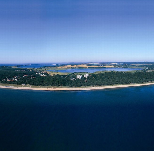 Luftansicht Cliff Hotel Rügen, © Cliff Hotel Rügen