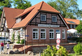 Das Fischhaus am Schaalsee liegt in einer ruhigen, ländlichen Atmosphäre, © Fischhaus am Schaalsee