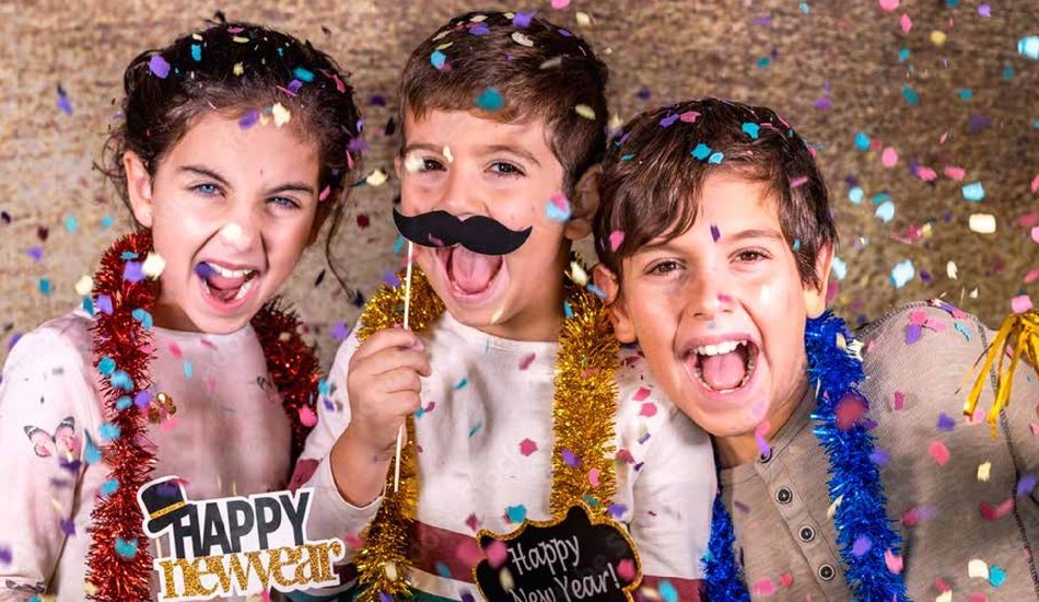 Kinder-Silvester-Party, © adobestock/Victor