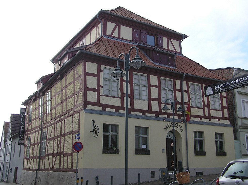 Ansicht des Stadtmuseums "Kaffeemühle" in Wolgast, © Baltzer