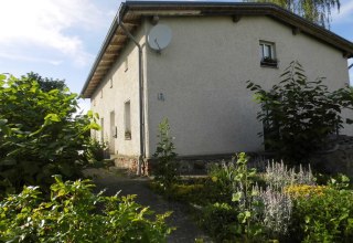 Eingang zur Ferienwohnung Gutshof Lebehn, © Claudia Flemming