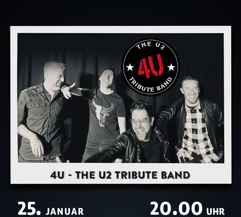 4U - The U2 Tribute Band, © DasStudioZwei