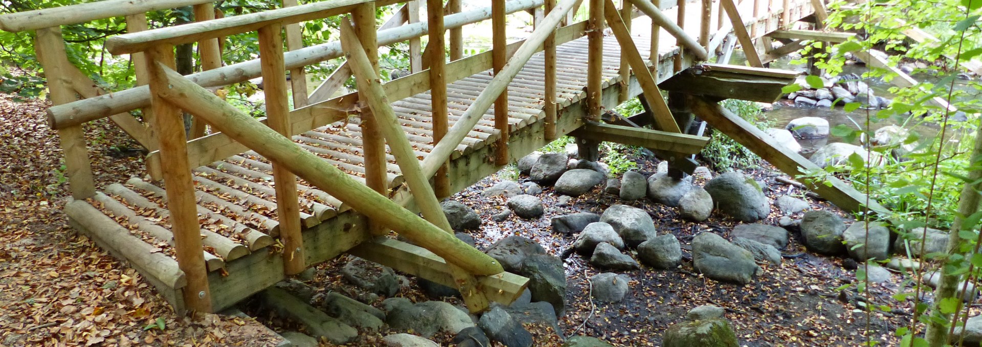 Brücke im Warnowtal bei Groß Görnow, © Naturpark Sternberger Seenland