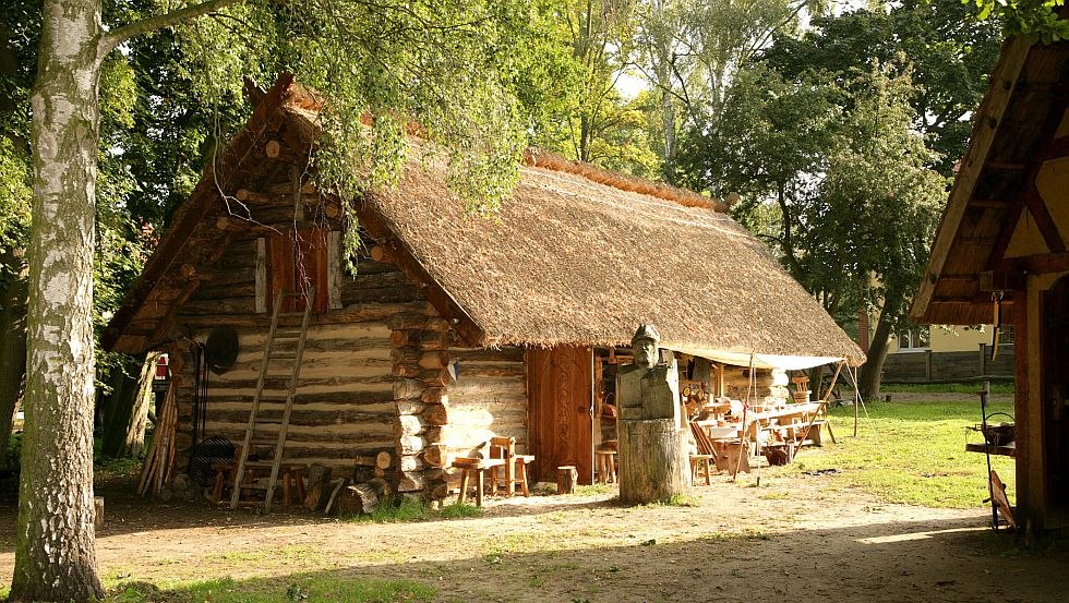 Auf dem Gelände der ehemaligen Burg-Castrum Turglowe, in Torgelow, kann man das Mittelalter und dessen Handwerk erleben, © Inka Müggenburg