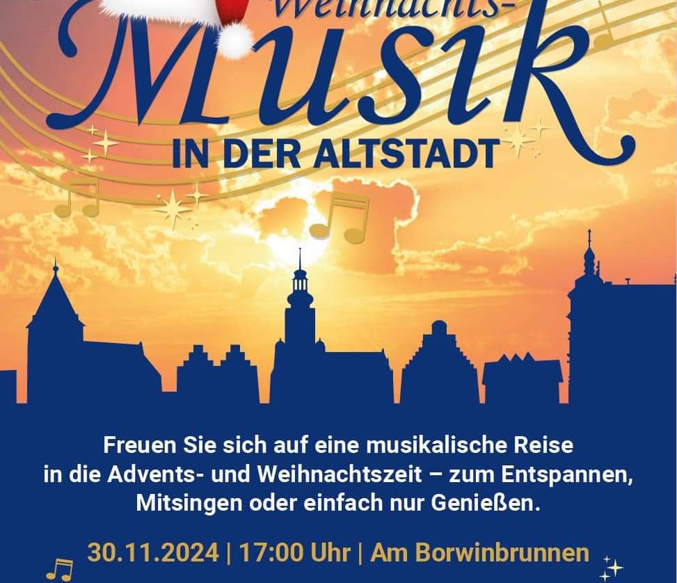 Weihnachtsmusik in der Altstadt, © Verein Initiative Güstrow 2028