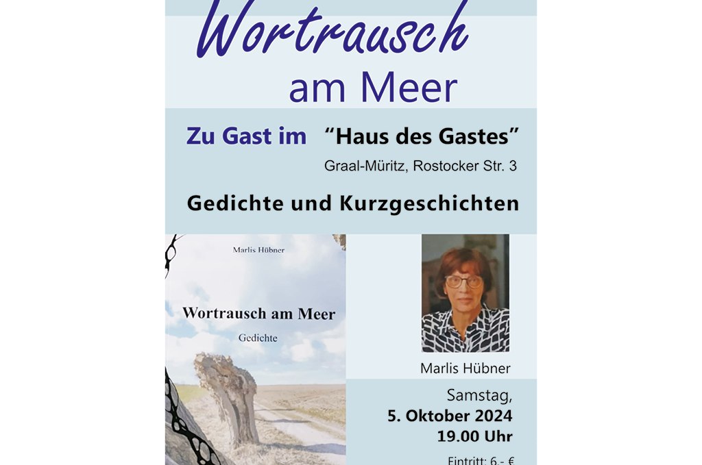 Wortrausch am Meer, © Marlies Hübner (bereitgestellt)