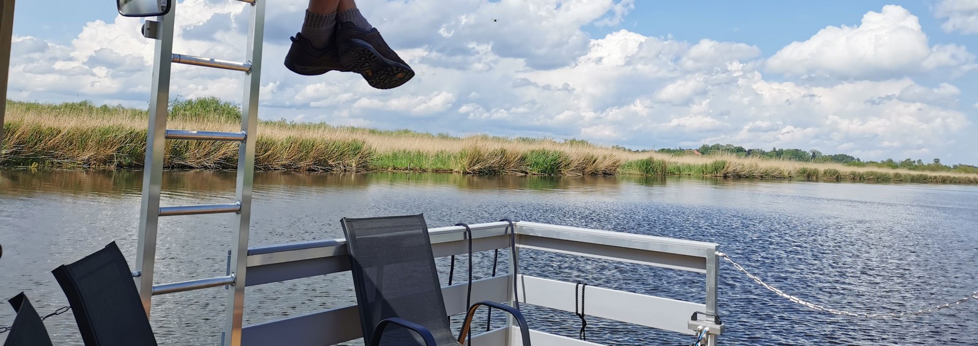 Hausboot Urlaub mit Boot Manfred auf der Peene, © Smobilia GmbH & Co. KG