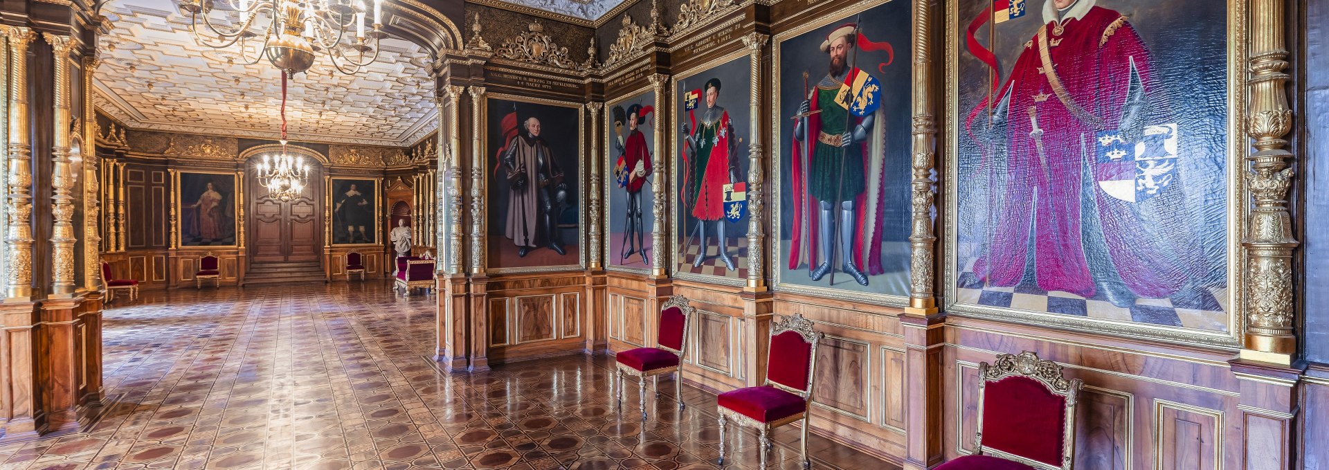 Schloss Schwerin_Ahnengalerie_Fotograf_Timm Allrich  ©Staatliche Schlösser Gärten und Kunstsammlungen M-V, © Timm Allrich  ©Staatliche Schlösser Gärten und Kunstsammlungen M-V