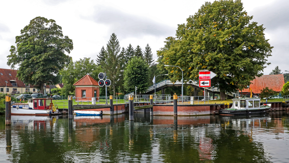 Eldeschleuse mit der Hühnerleiter, © TMV/Gohlke