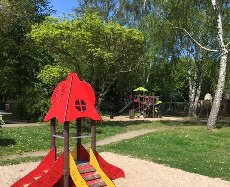 Spielplatz Börgerende in der Seestraße 14, © Tourist-Info