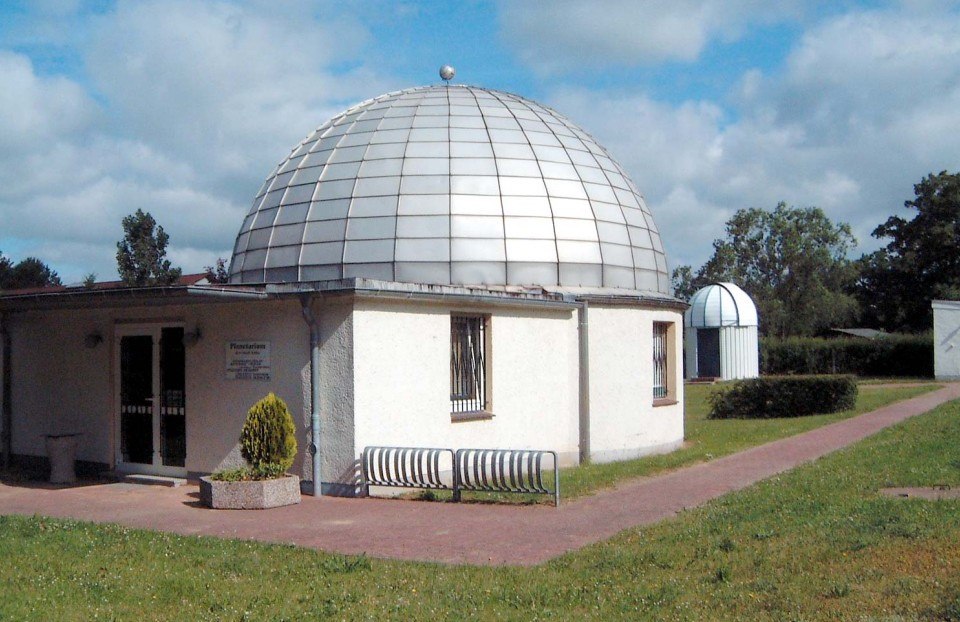 Planetarium mit Sternwarte, © Maik Senkbeil, Stadt Lübz