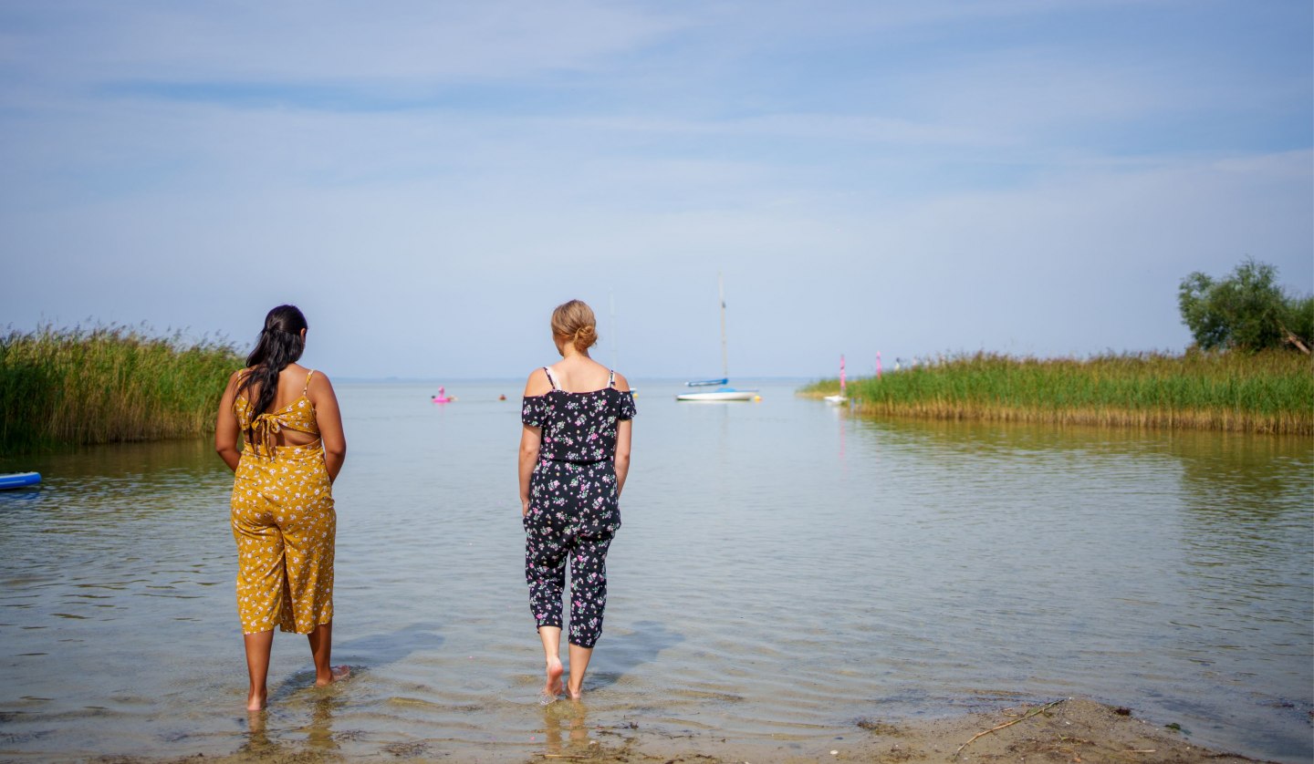 Badestrand Campingplatz "Bolter Ufer" C15, © TDG Rechlin mbH / BVCDMV Holger Martens