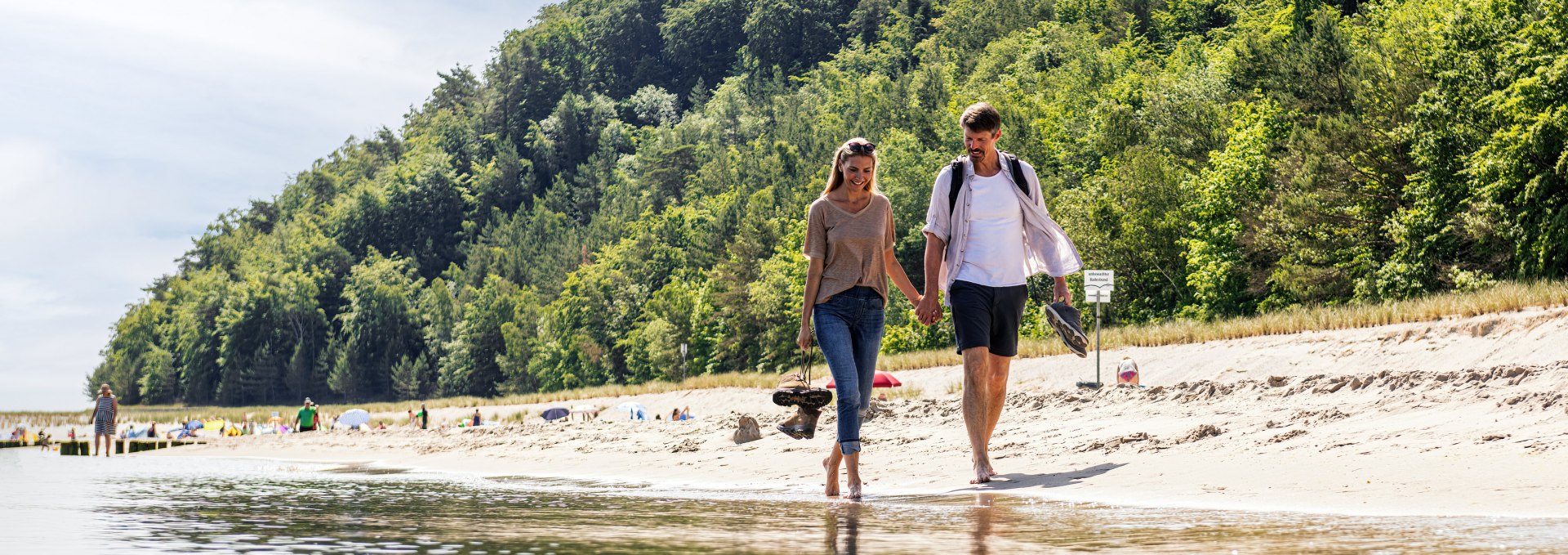 Wandern am Strand Streckselsberg Koserow, © MarTiem Fotografie