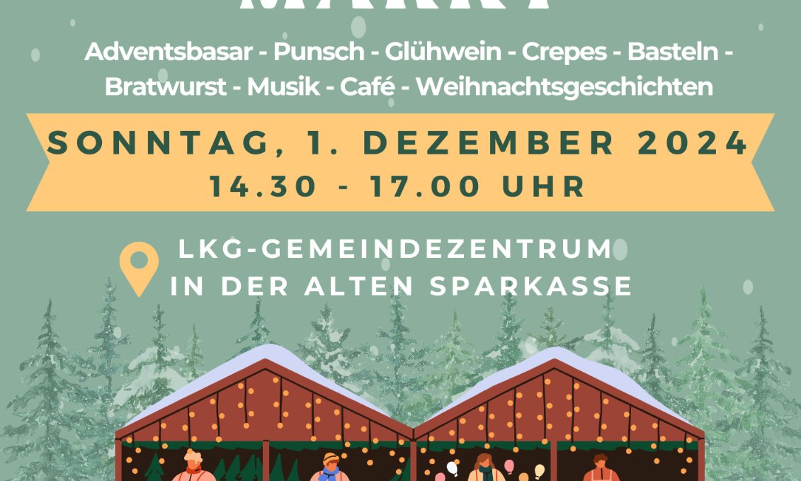 Adventsmarkt-Flyer, © Ina Broers