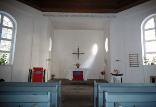 Gnadenkirche Sellin - Innenraum -, © Tourismuszentrale Rügen