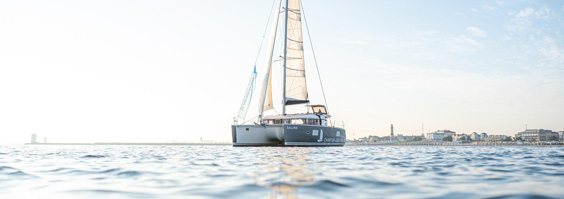 Segeln auf der Ostsee mit dem Katamaran, © Saskia Spethmann