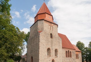 Schräg von der Turmseite aus fotografiert., © Frank Burger