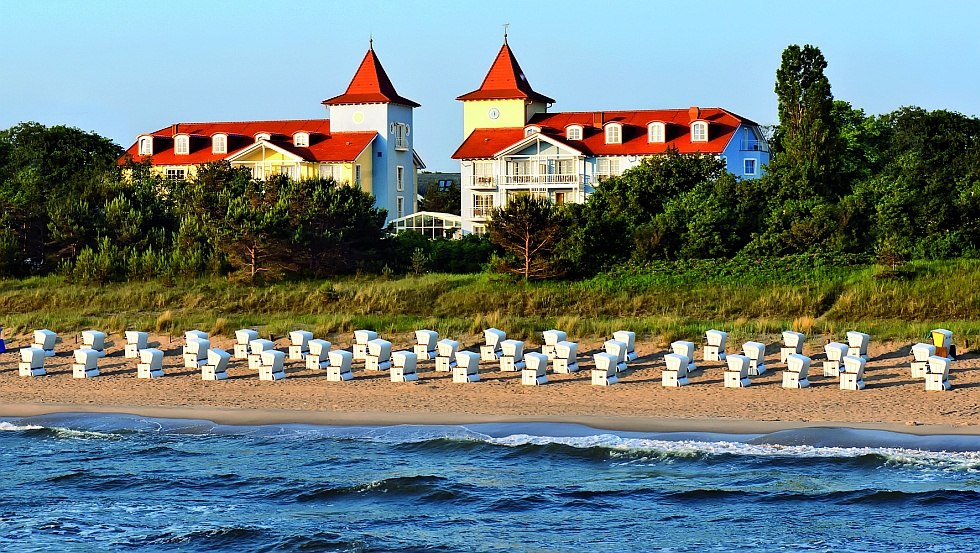 Mit Meerblick - Kleine Strandburg Zinnowtz, © Kleine Strandburg Zinnowitz