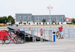 Schiffsanleger in Dranske auf Rügen, © Tourismuszentrale Rügen