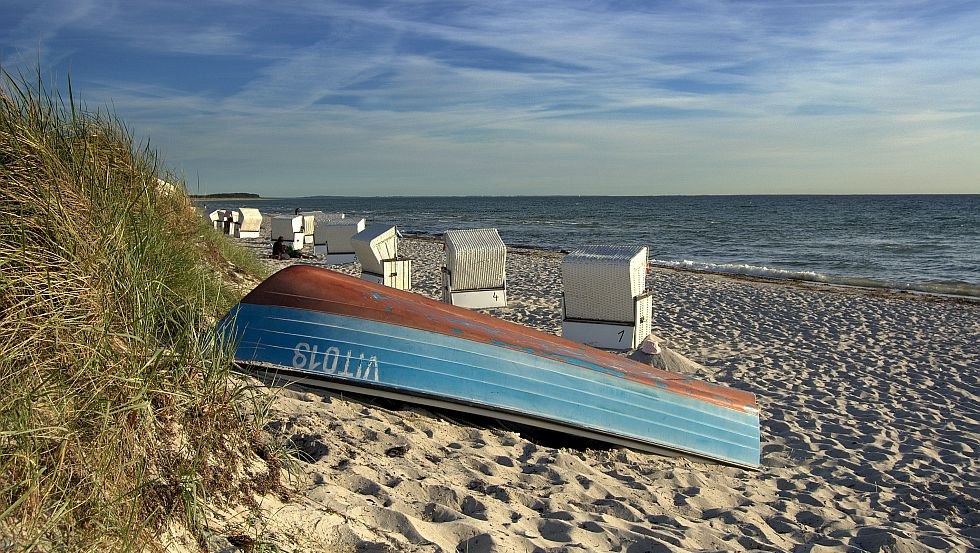 Ostseestrand auf der Insel Hiddensee, © Robert Ott