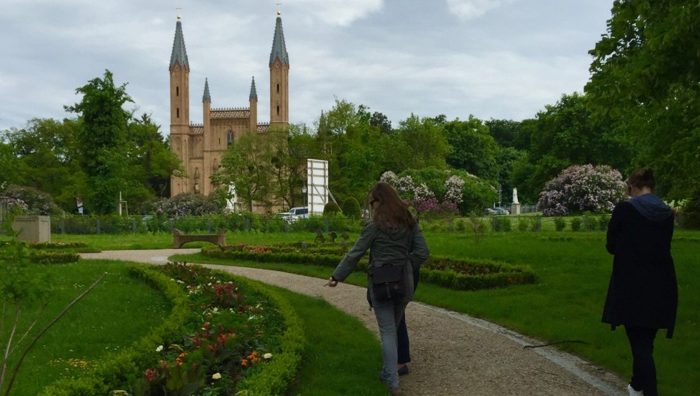 Im Schlosspark Neustrelitz, © Otto Woit