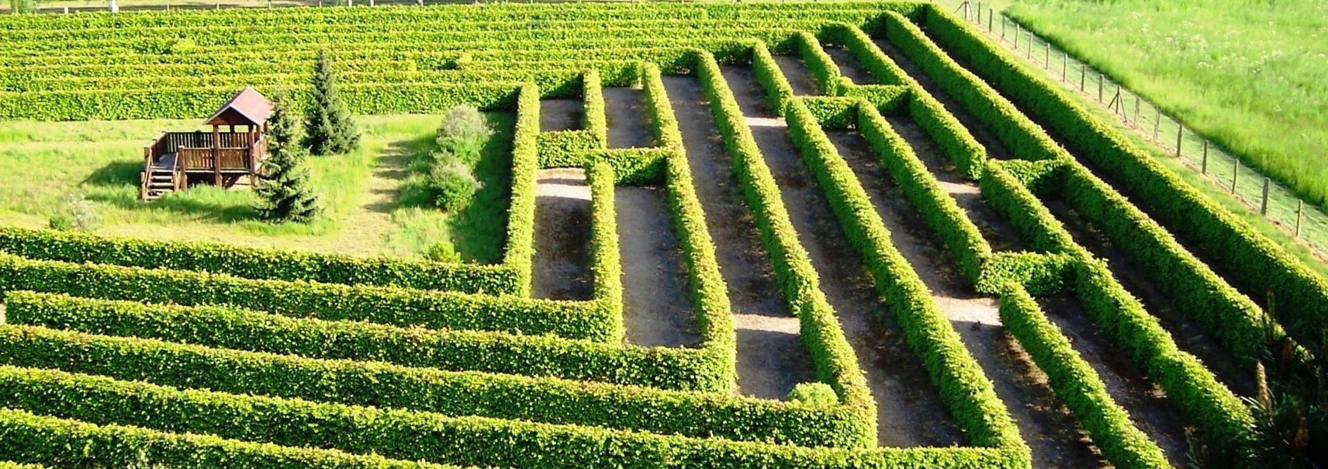 Irrgarten am Waldeck in Dargun, © Stadt Dargun