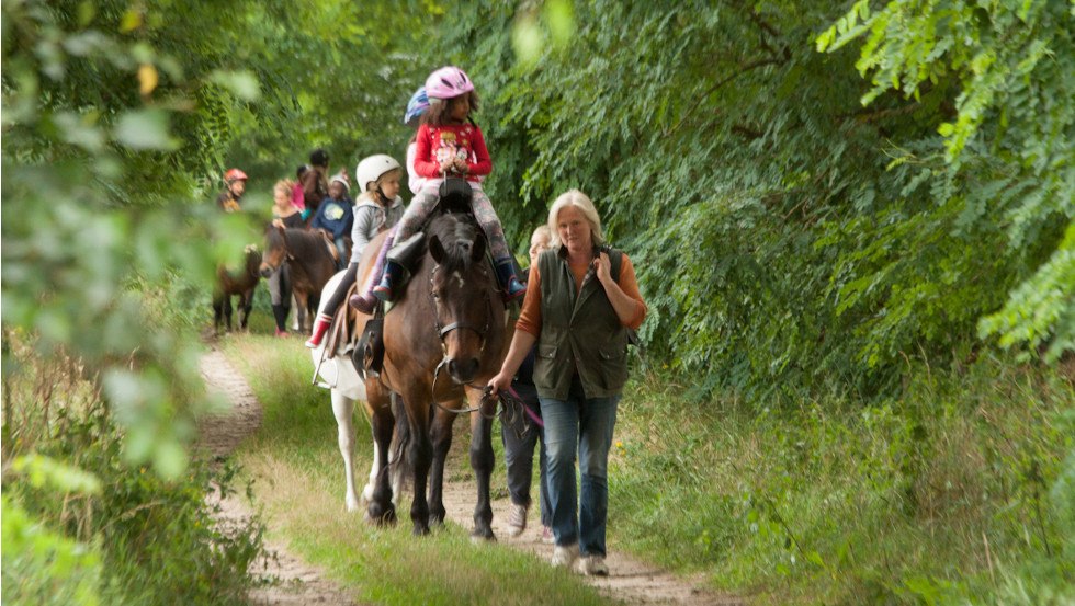 Urlaub auf dem Land mit Ponyführungen, © Landurlaub Diemitz/ Renate Strohm