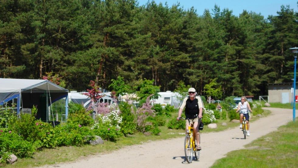 Stellplätze für Caravan und Wohnmobil, © Natur Camping Usedom