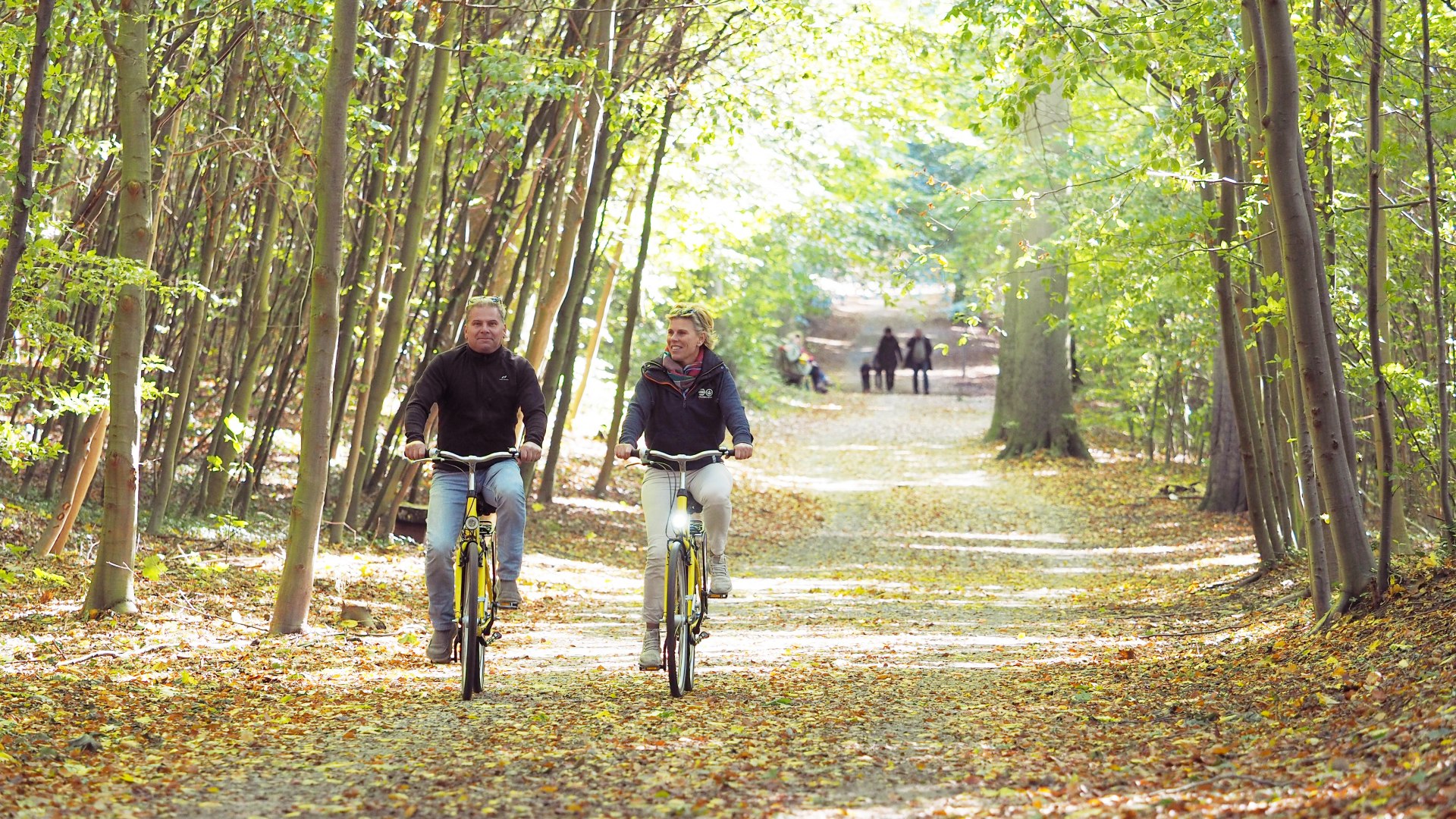 Radeln auf dem Küstenradweg in Zempin, © Mandy Knuth