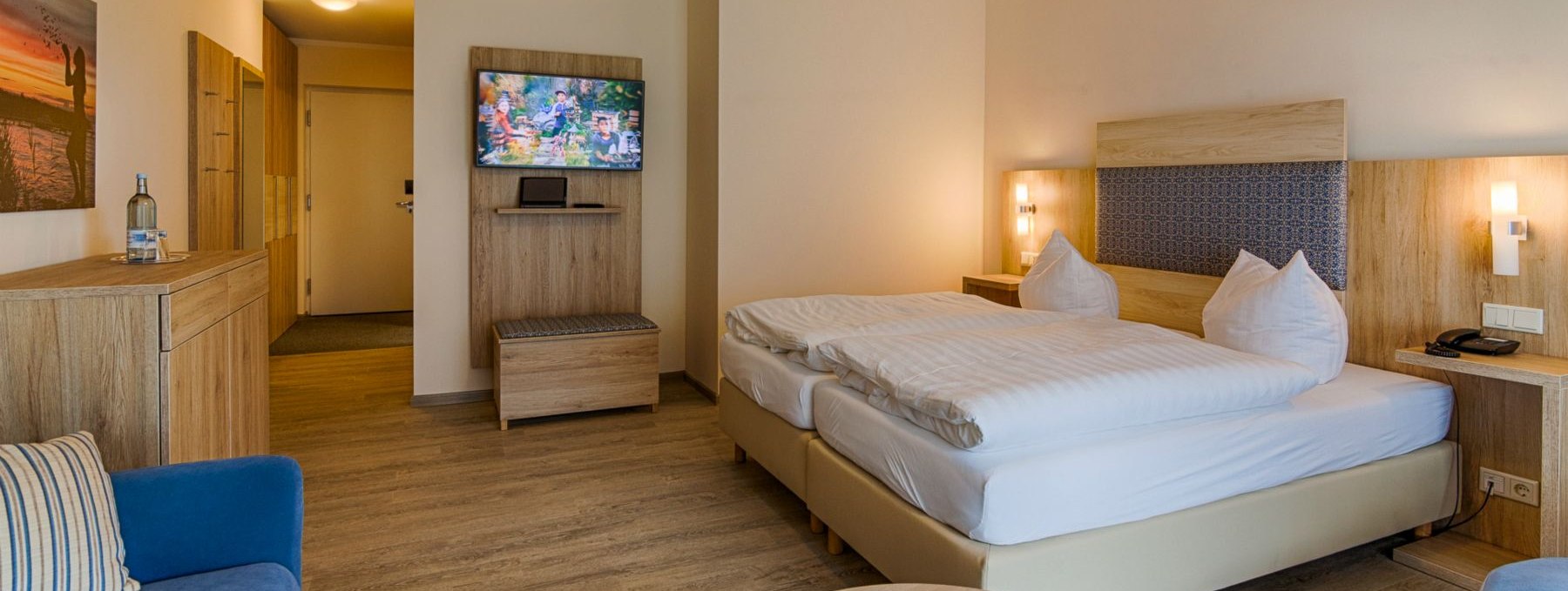 Doppelzimmer im Haffhus, © Hotel & Ferienanlage Haffhus GmbH