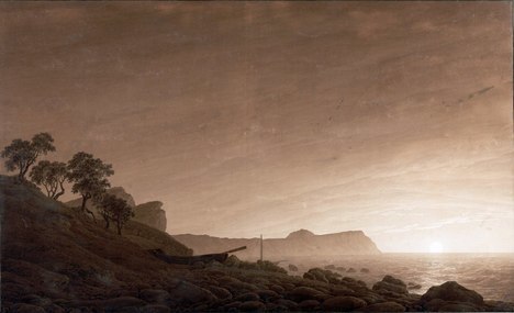 4. Caspar-David-Friedrich-Predigt im Greifswalder Dom, © Hamburger Kunsthalle Kupferstichkabinett