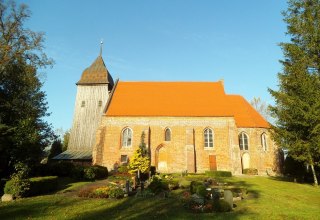 St. Laurentius Kirche (ev.) in Zudar, © Tourismuszentrale Rügen