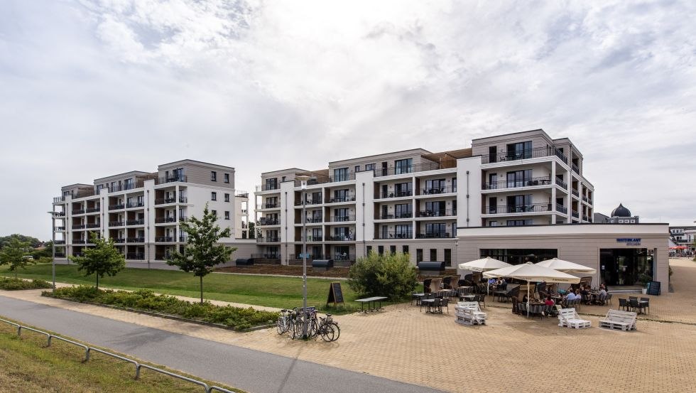 Außenansicht Waterkant Suites, © OFV GmbH