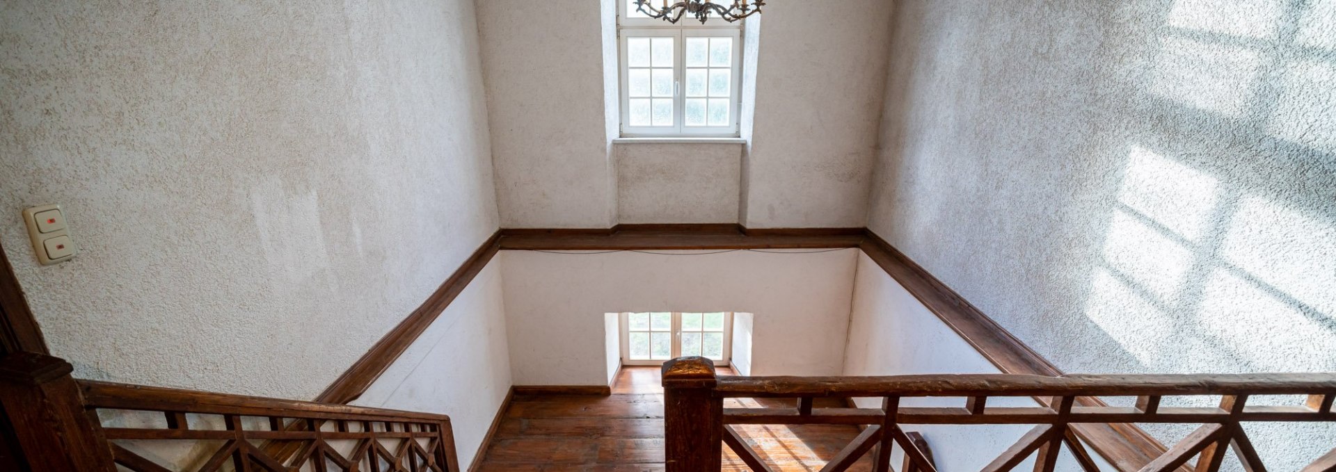 Treppenhaus im Barocken Gutshaus, © DOMUSImages
