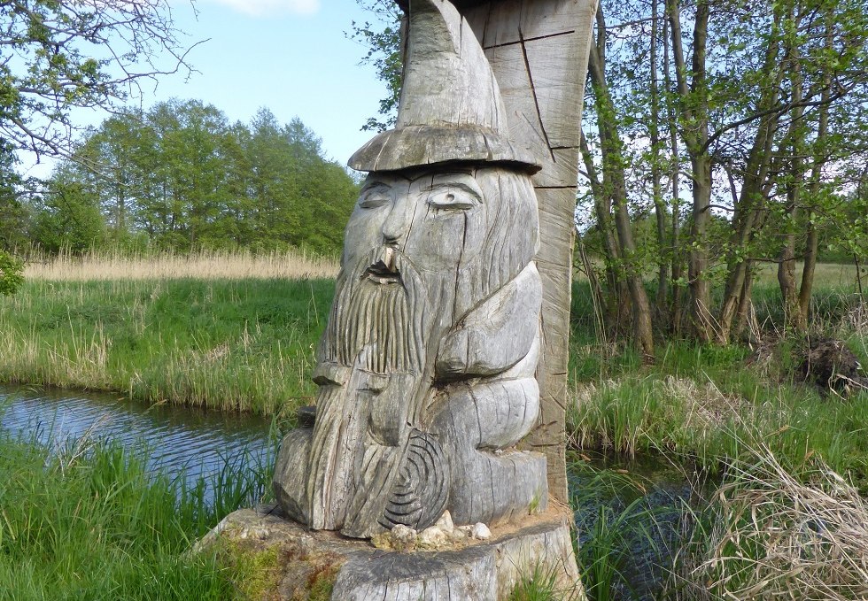 Märchenfigur am Strandweg, © Uta Sommer