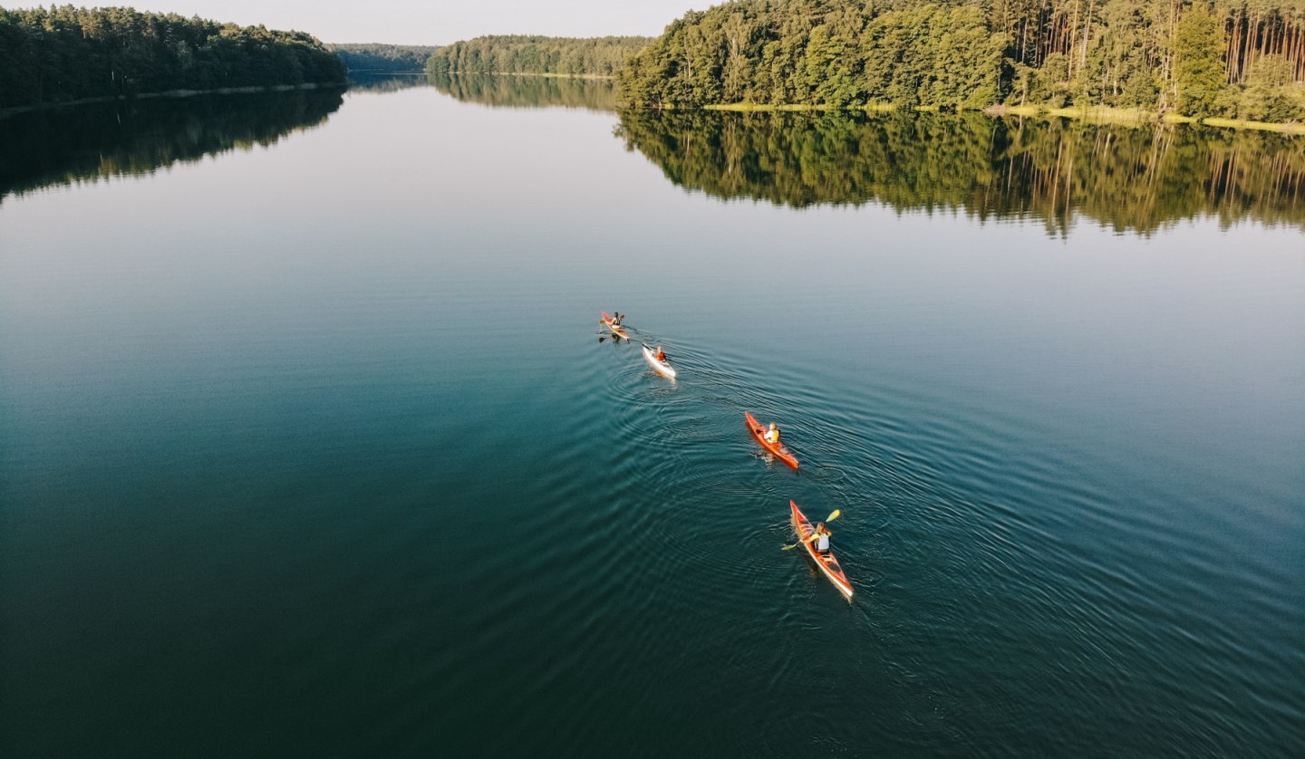 Weite. Wasser. Natur - Eine Kajaktour in der Mecklenburgischen Seenplatte, © Eike Otto