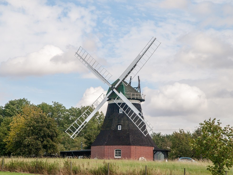 die idyllisch gelegene Mühle Nantrow, © Frank Burger