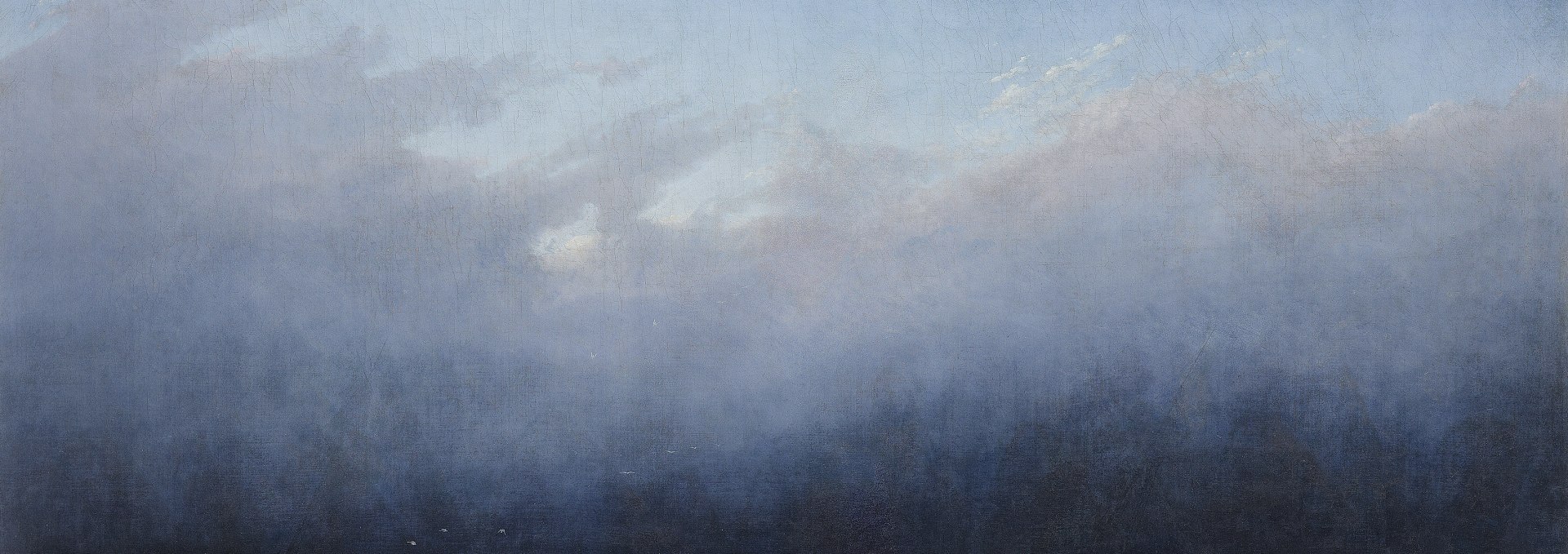 "Der Mönch am Meer" von Caspar David Friedrich, © Fotograf: Andres Kilger