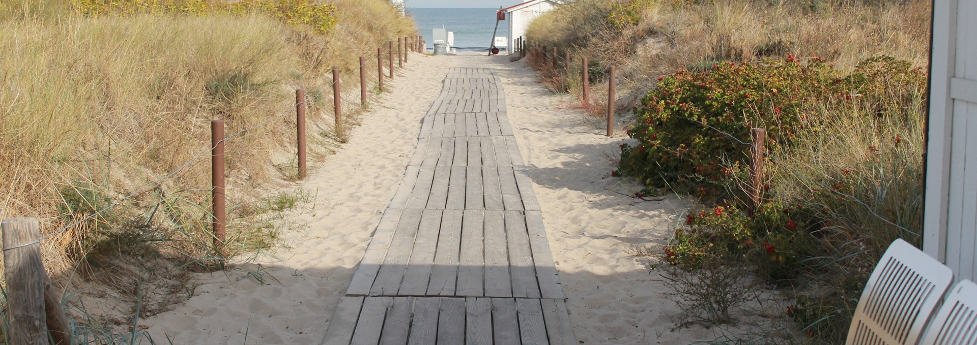 Barrierefreier Strandaufgang 18 in Warnemünde, © TZRW