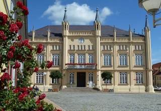 Rathaus Bützow, Bürger- und Tourismusbüro, © Touristinformation Bützow