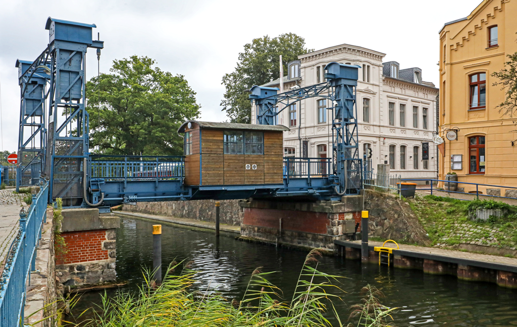 Die Hubbrücke in Plau am See, © TMV / Gohlke