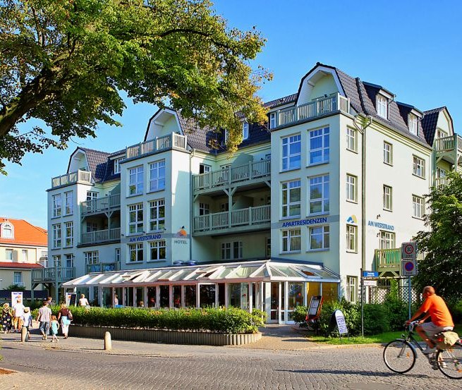 Außenansicht Am Weststrand Aparthotel Kühlungsborn, © Am Weststrand Aparthotel Kühlungsborn