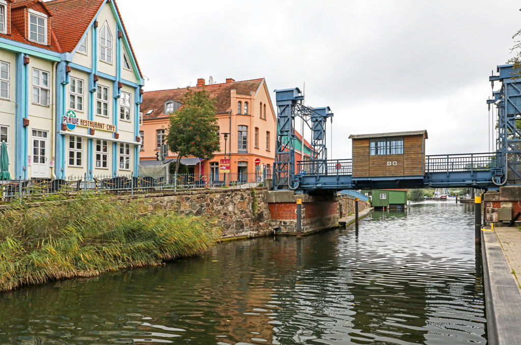 Die Hubbrücke in Plau am See, © TMV/Gohlke