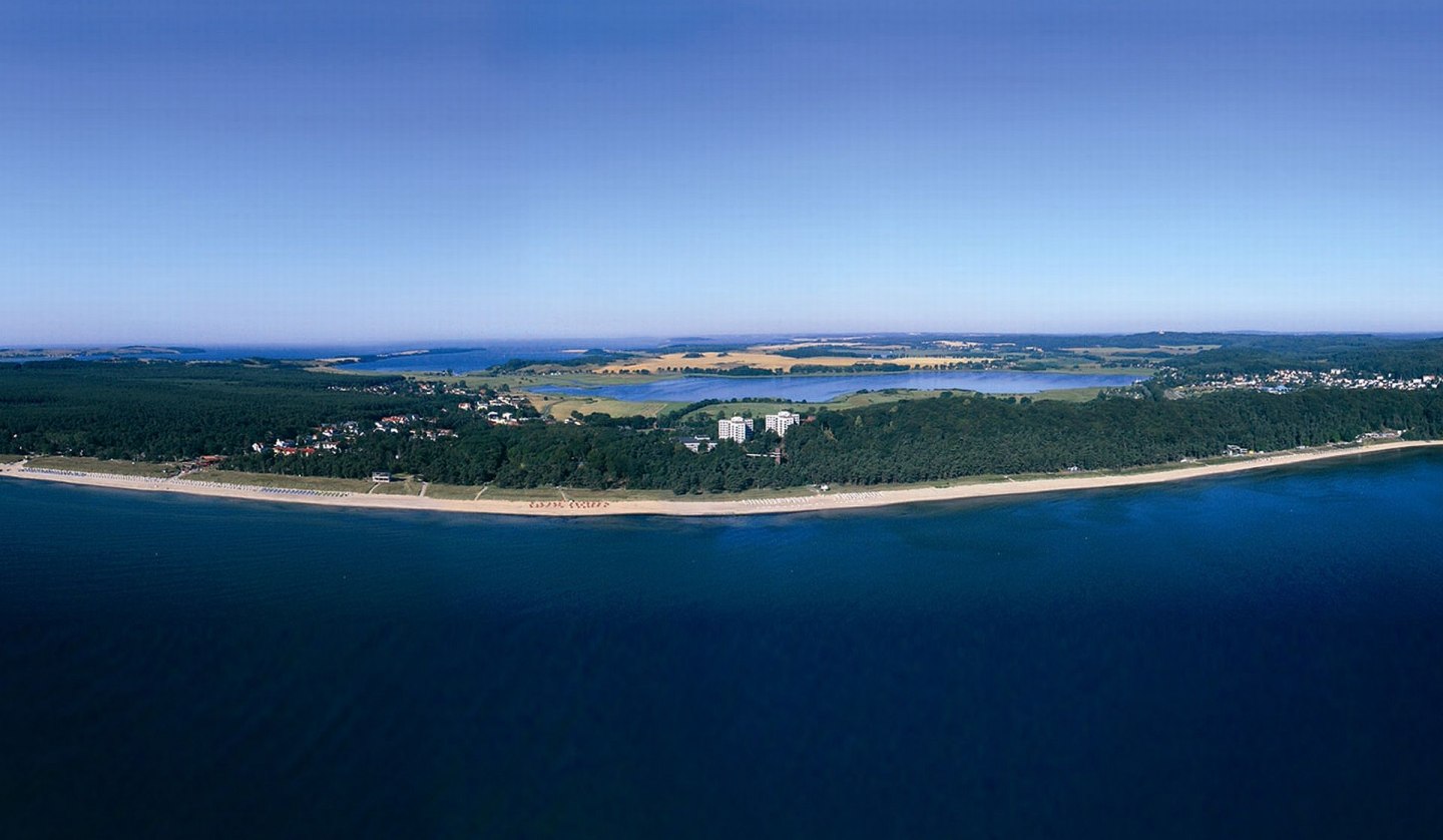 Luftansicht Cliff Hotel Rügen, © Cliff Hotel Rügen