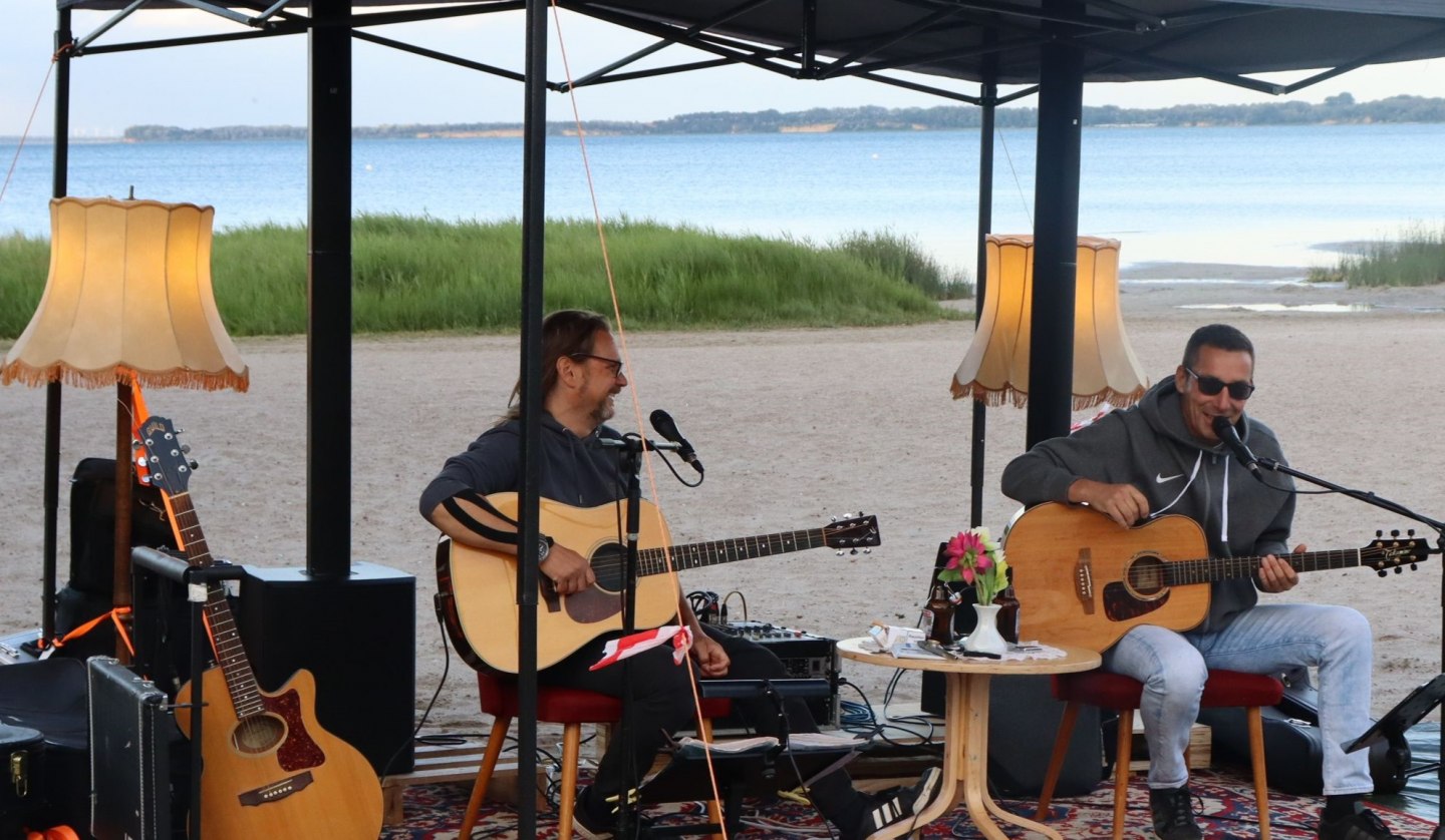 Sconehead live am Strand, © Sabine Stöckmann