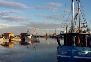 Fischerdorf Freest - Hafen, © Michael Heck