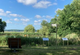 Der Kurpark liegt eingebettet im Recknitztal, © TVVR