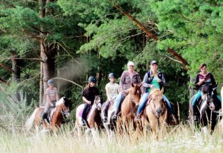 Mit der Reitanlage Mühlenberg tolle Ausritte durch die Lewitz erleben, © Reitanlage Mühlenberg/ Mario Mühlenberg