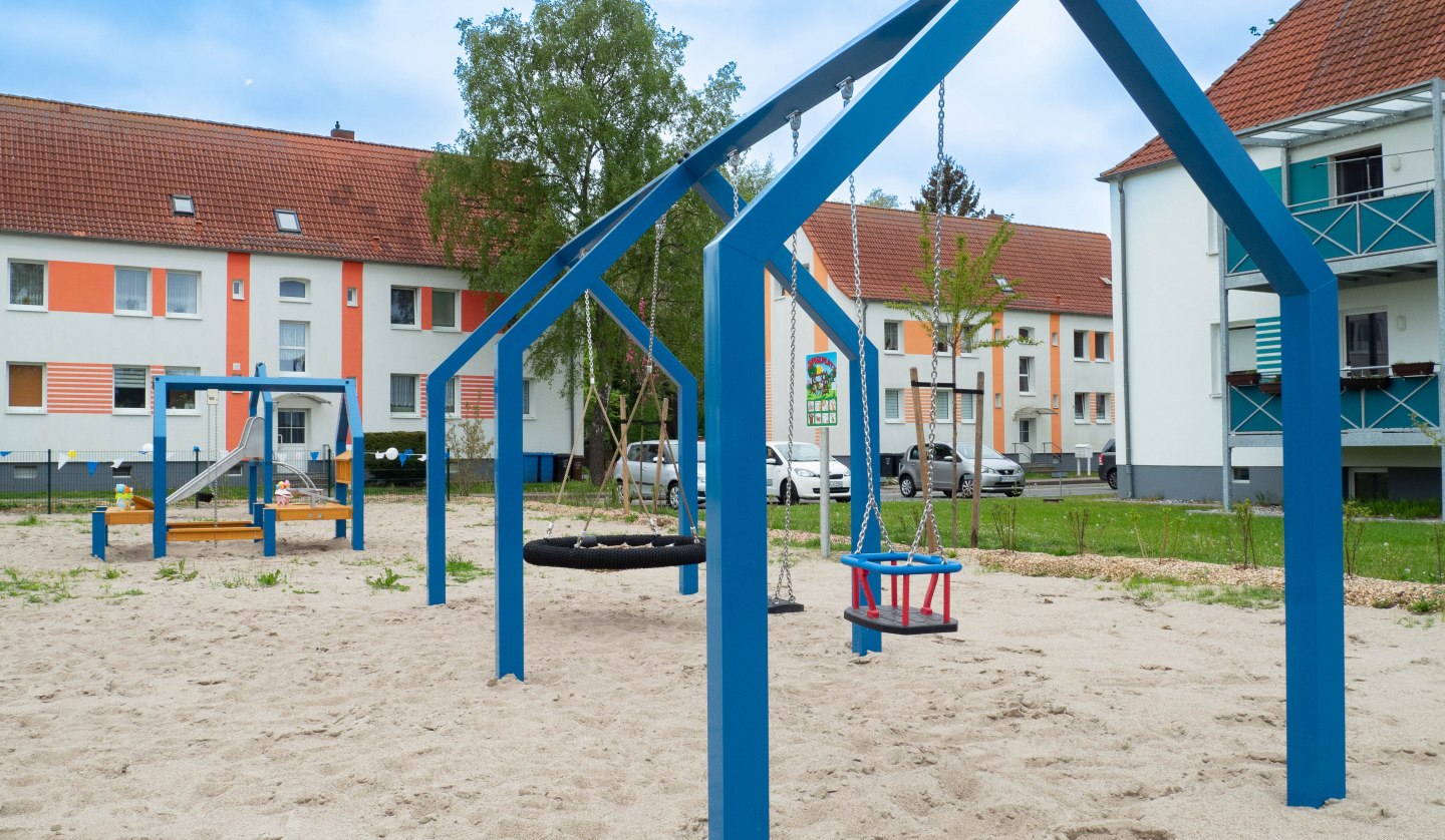 Spielplatz Kenzerlandweg, © Stadt Barth